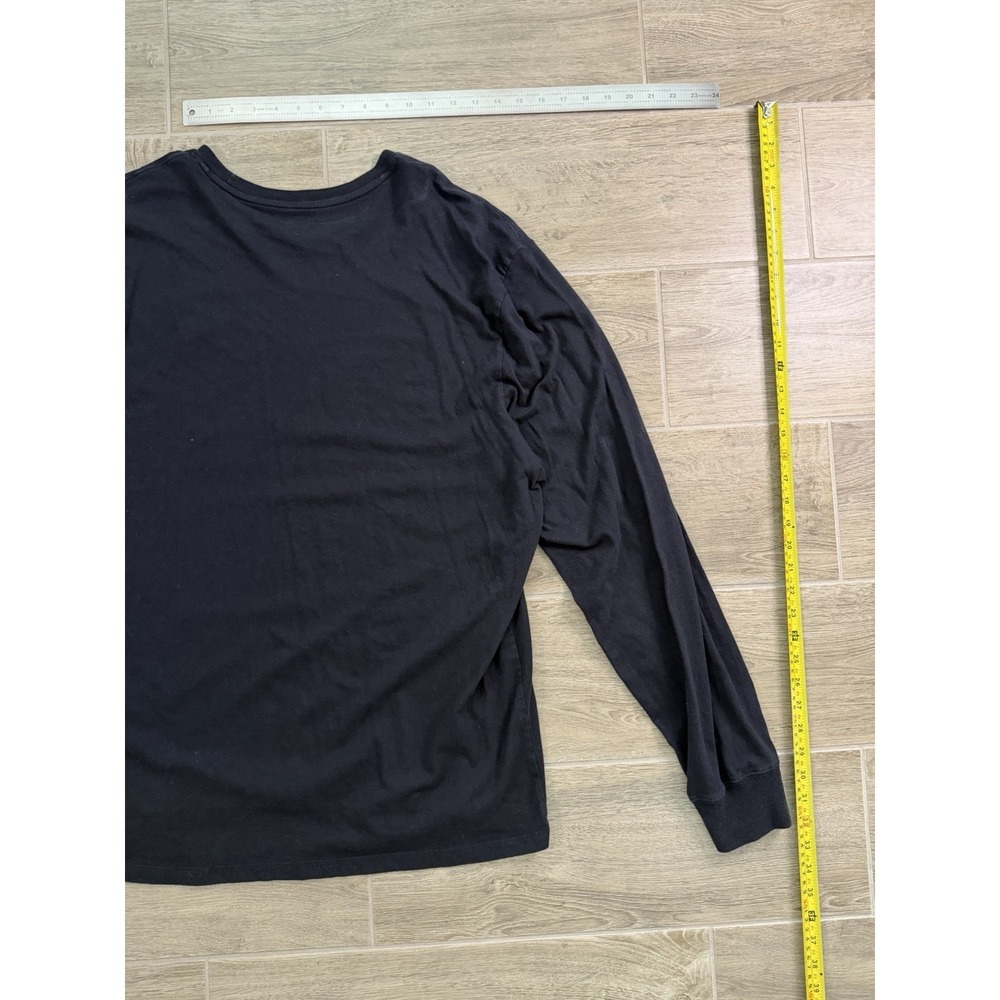 Minnesota Vikings Long Sleeve Shirt Mens 3XL Black NFL 47 Brand Graphic Tee - Picture 12 of 13